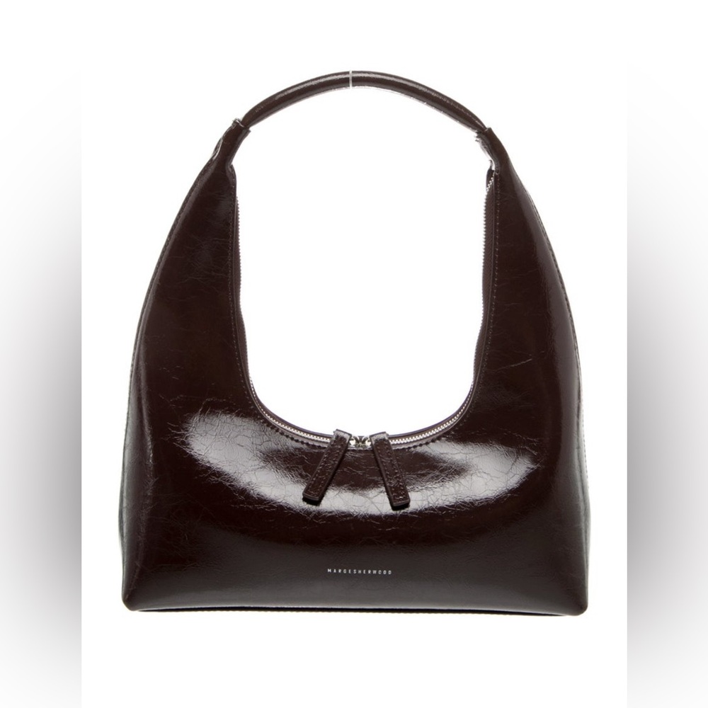 Marge Sherwood Hobo Shoulder Bag in Mocha